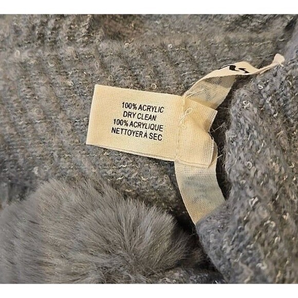 Michael-stars Women's Grey Scarf-wraps - Picture 3 of 3